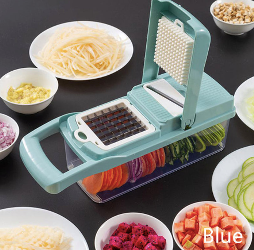 Multifunctional Vegetable Cutter Home Kitchen Slicing and Dicing Fruit Artifact